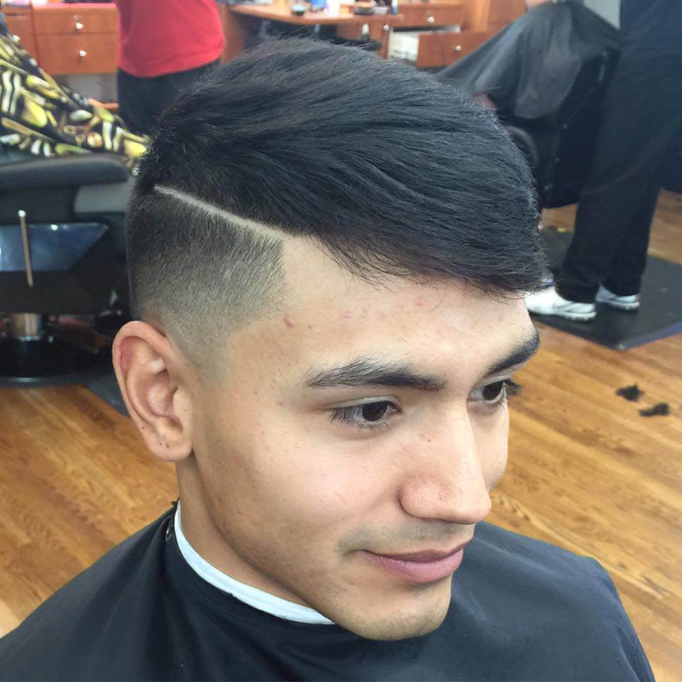 Fade Haircut by KB example